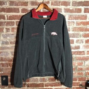 Columbia Men’s Arkansas Razorback Jacket Sz XL